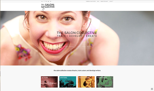 The Salon Collective - London Web Design